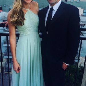 Lulus mint xs long dress